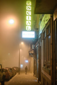 In the evening in the streets of Porto In the evening in the streets of Porto